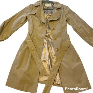 Banana republic beige trench coat